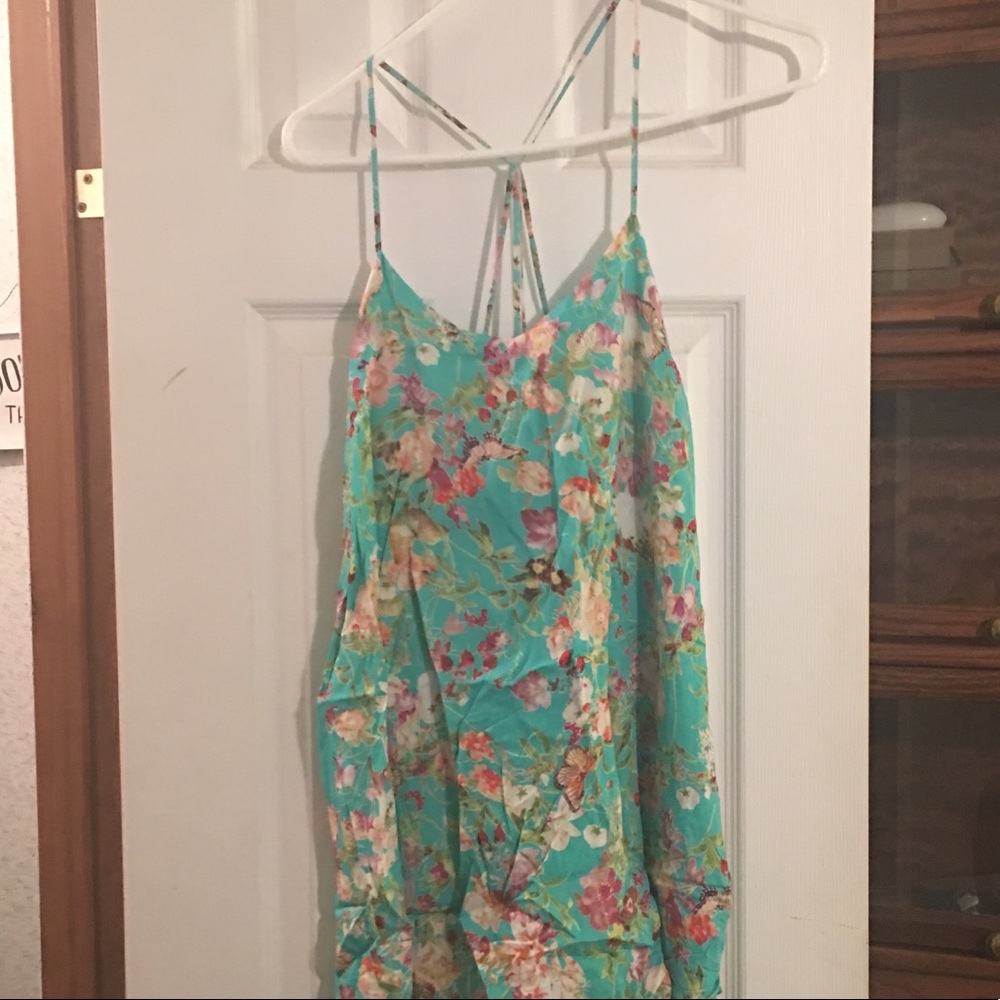 Super Cute Tobi Spaghetti Strap Floral Dress 👗